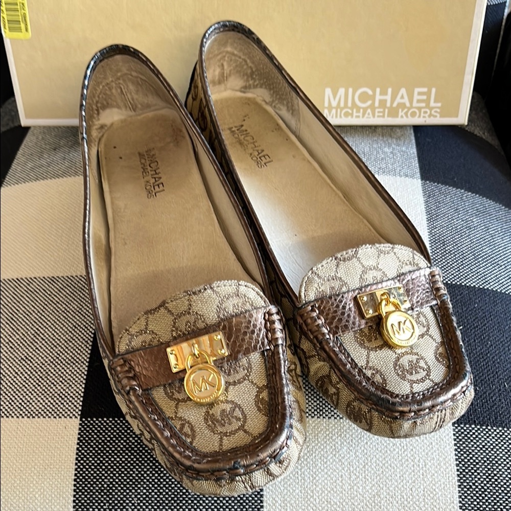 Michael Kors Brown Loafers for Women